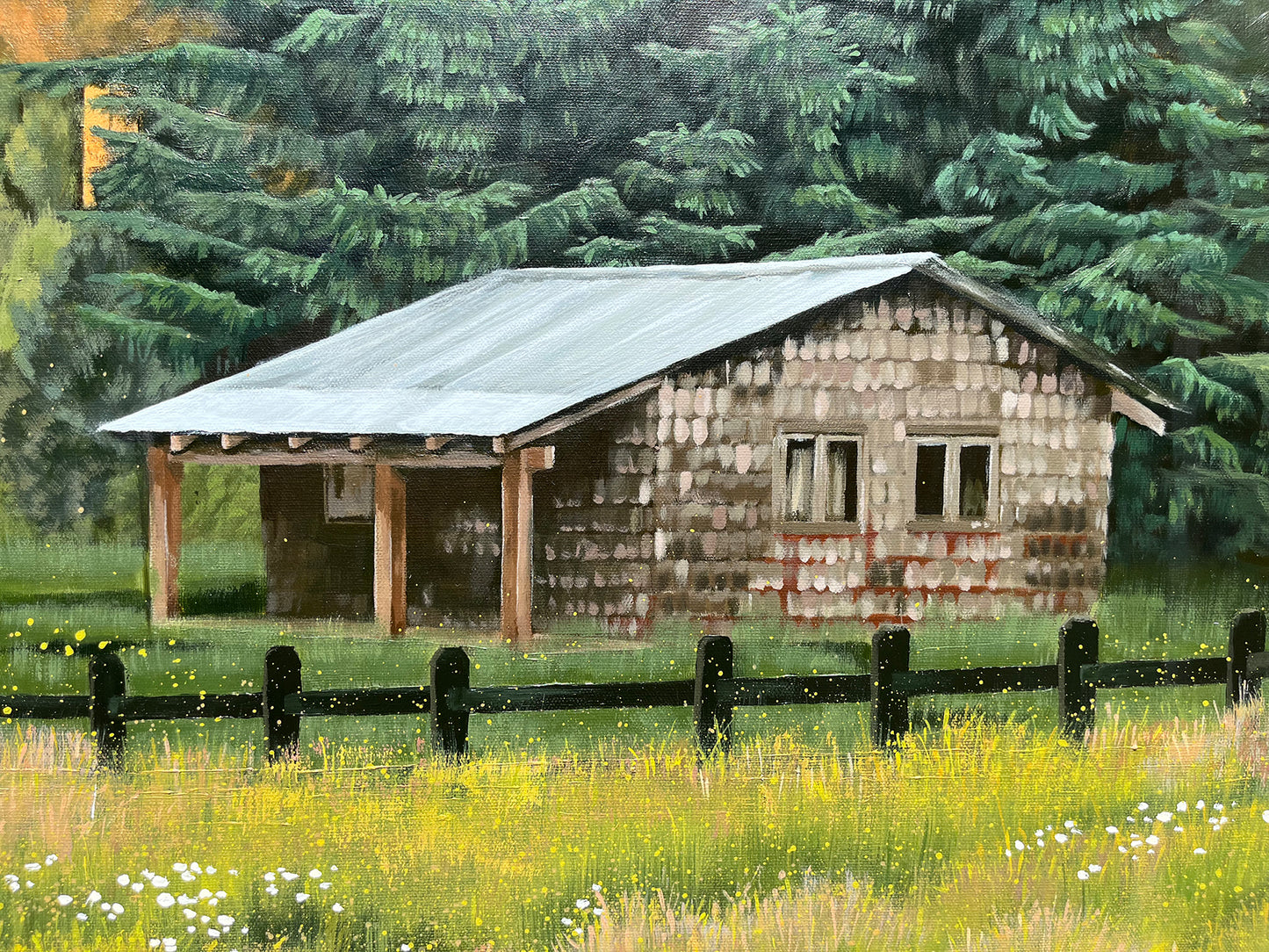 The tiled house